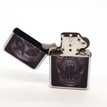 68910-1 ZORR SkullΑναπτήρας τύπου Zippo Flame