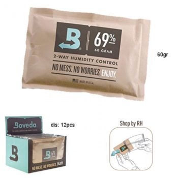 Σακούλα ύγρανσης 60gr Boveda 69%