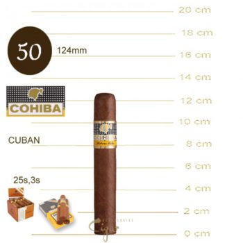 ΠΟΥΡΑ ΚΟΥΒΑΣ  COHIBA ROBUSTO A/T 3s