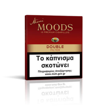 Πουράκια Moods Double Filter Mini 10s