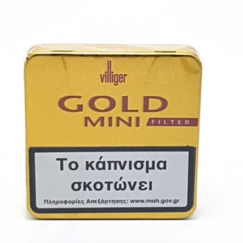 VILLIGER GOLD MINI FILTER tin20s- 101V255