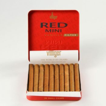 Villiger RED MINI VANILLA FILTER tin 20s-101V252