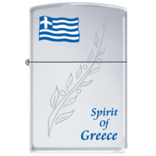 255 Αναπτήρας Zippo Spirit Of Greece