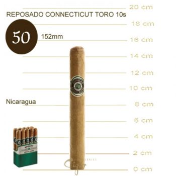 Reposado Connecticut Toro 10s