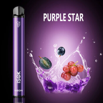 Isok Neon 1 Purple Star 800 Puffs