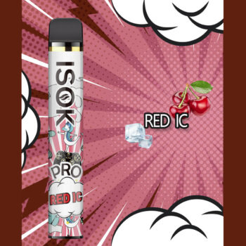 Isok Pro 5 Red Ic 2000 Puffs