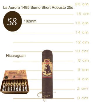 Πούρα La Aurora 1495 Sumo Short Robusto 25s