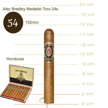 Alec Bradley Medalist Toro 24s