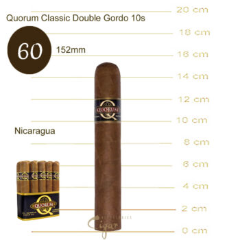 Πούρα Quorum Classic Double Gordo 10s