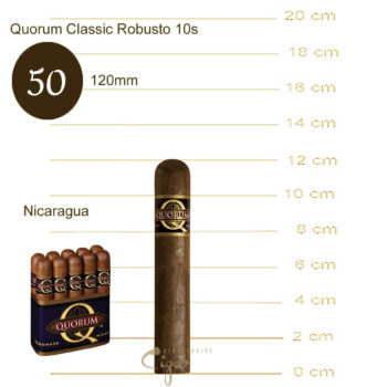 Πούρα Quorum Classic Robusto 10s