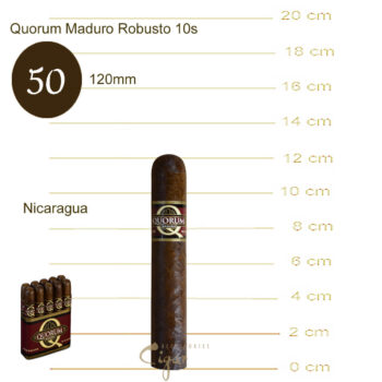 Πούρα Quorum Maduro Robusto 10s