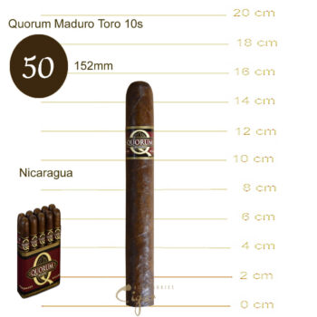 Πούρα Quorum Maduro Toro 10s