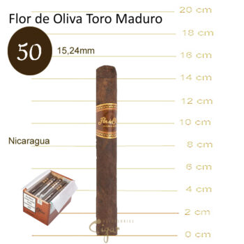 Flor De Oliva Maduro Toro 25s