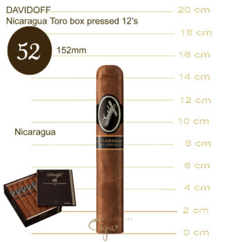 Davidoff Nicaragua Toro box pressed 12’s