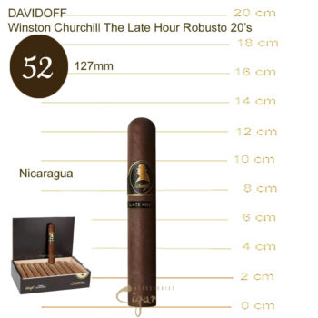 Davidoff Winston Churchill The Late Hour Robusto 20’s