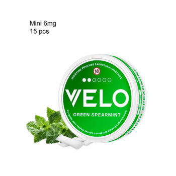 Velo Green Spearmint Mini 6mg/pouch