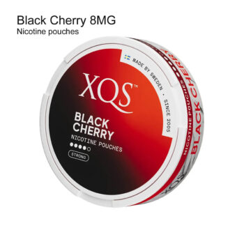 XQS Black Cherry Mint Strong 8mg/pouch