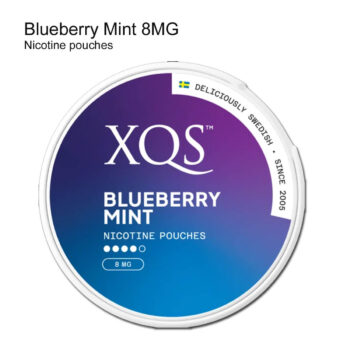 XQS Blueberry Mint Strong 8mg/pouch