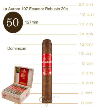 Πούρα La Aurora 107 Ecuador Robusto 20s