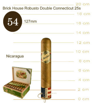 Πούρα Brick House Robusto Dbl Connecticut 25s Cigars