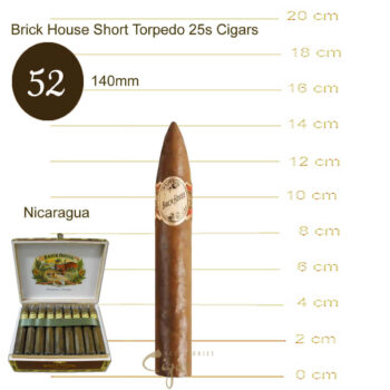 Πούρα Brick House Short Torpedo 25s Cigars