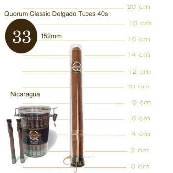 Πούρα Quorum Classic Delgado 40s σε Βάζο