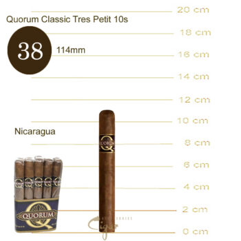 Πούρα Quorum Classic Tres Petit 10s