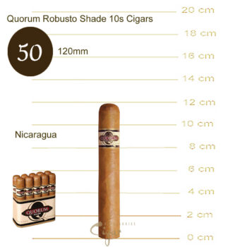 Πούρα Quorum Robusto Shade 10s