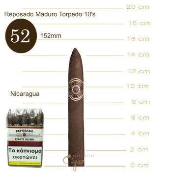 Reposado Maduro Torpedo 10s