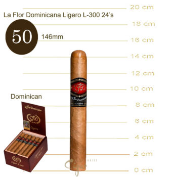 La Flor Dominicana Ligero L-300 Toro 24s