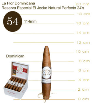 La Flor Dominicana Especial El Jocko Natural Perfecto 24s