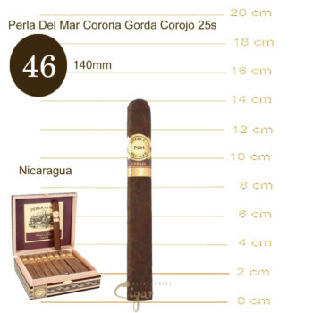 Πούρα Perla Del Mar Corona Gorda Corojo 25s Cigars