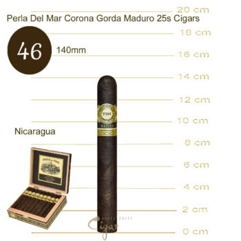 Πούρα Perla Del Mar Corona Gorda Maduro 25s Cigars